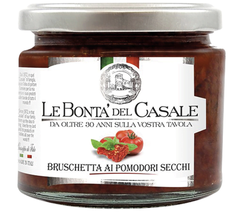 Соус DISPAC БРУСКЕТТА в’ялені помідори скло 212мл
